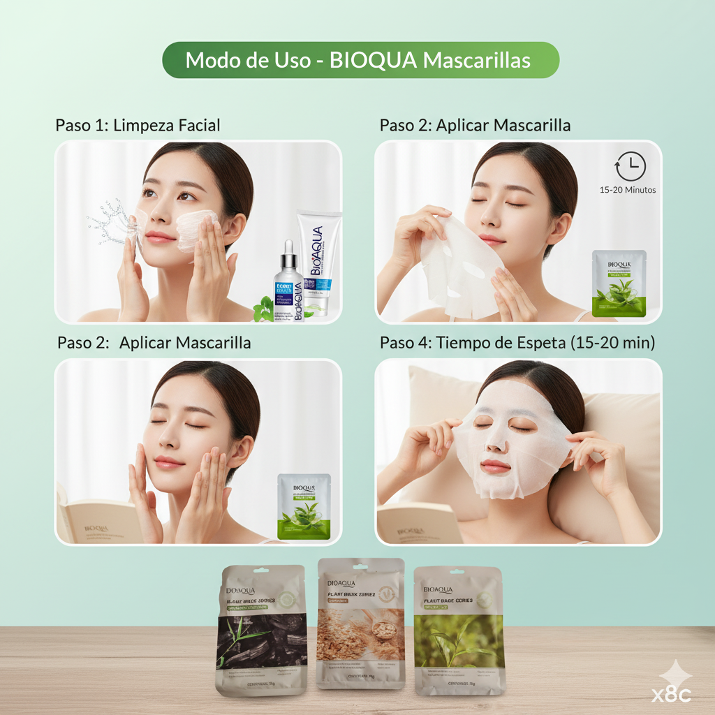 Mascarillas Bioaqua Trio Perfecto