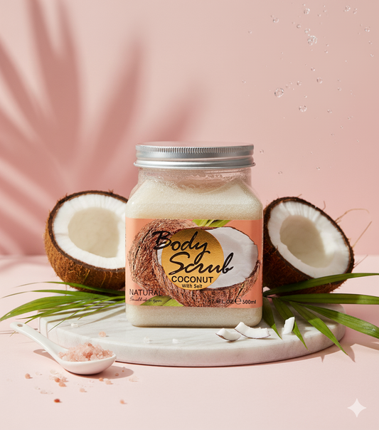 Exfoliante Corporal Coco Con Sal 500ml